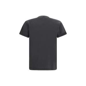 Camiseta de Algodón Gris Stone Island