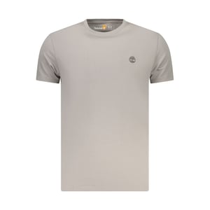 Camiseta de Algodón para Hombre Timberland Grigio