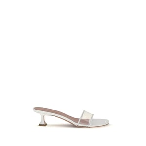 Sandalias de PVC Blancas Amina Muaddi