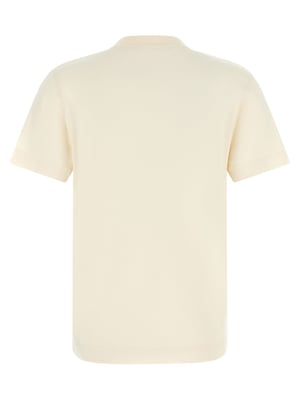 Camiseta de algodón beige Jacquemus