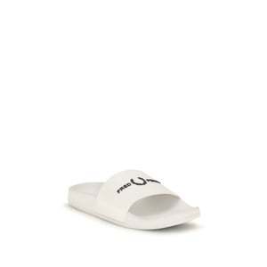 Sandalias de goma blancas Fred Perry