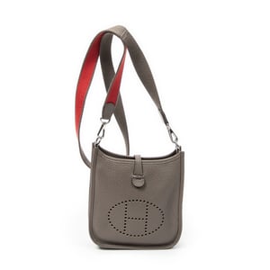 Hermès Evelyne TPM en  gris Cuero de ternero