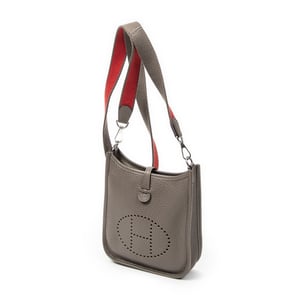 Hermès Evelyne TPM en  gris Cuero de ternero