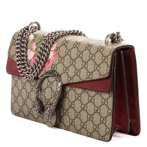 Gucci Small Dionysus Chain Crossbody Small en  beige Lienzo recubierto