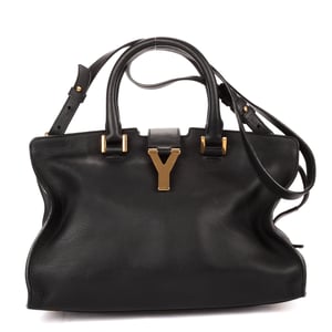 Yves Saint Laurent Small Cabas ChYc Small en  negro Cuero de ternero