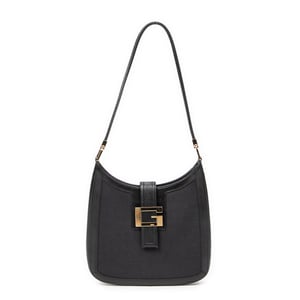Gucci Vintage G Logo Hobo  en  negro Lienzo
