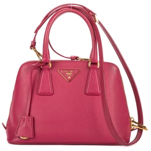 Prada Small Promenade Small en  rosa Cuero de ternero