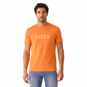 Camiseta de algodón de manga corta regular para hombre 50491706