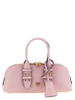 Bolso de mano PINKO de piel de vaca multicolor