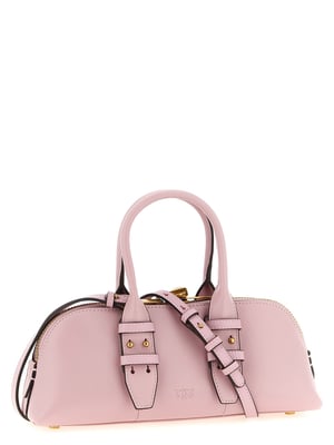 Bolso de mano PINKO de piel de vaca multicolor