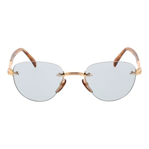 Gafas de sol metálicas doradas David Beckham