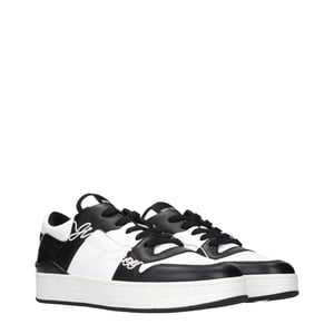 Zapatillas de Cuero Negras Jimmy Choo