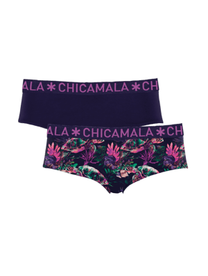 Chicamala Bragas para Mujer - Pack de 2 - Ropa Interior para Mujer