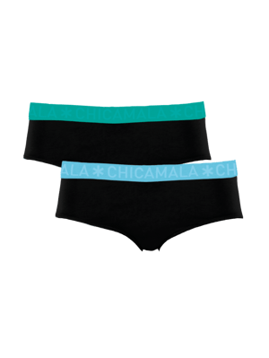 Chicamala Bragas para Mujer - Pack de 2 - Ropa Interior para Mujer