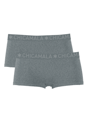 Chicamala Braguitas Bóxer para Mujer - Pack de 2 - Ropa Interior para Mujer