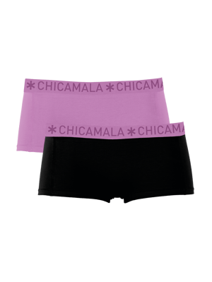 Chicamala Braguitas Bóxer para Niña - Pack de 2 - Ropa Interior para Niña