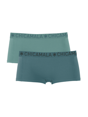 Chicamala Braguitas Bóxer para Mujer - Pack de 2 - Ropa Interior para Mujer