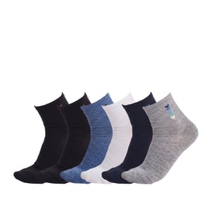 6 Pares de Calcetines Cortos de Algodón para Mujeres S20912