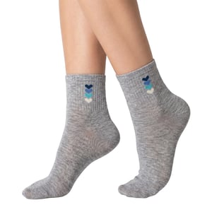 6 Pares de Calcetines Cortos de Algodón para Mujeres S20912