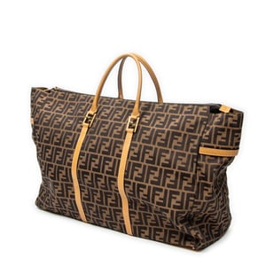Fendi Collapsible Weekender  en  marrón Lienzo
