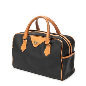 Yves Saint Laurent Vintage Boston  en  negro Lienzo recubierto