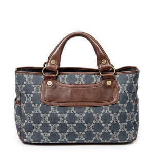 Celine Boogie Bag  en  Blue Lienzo