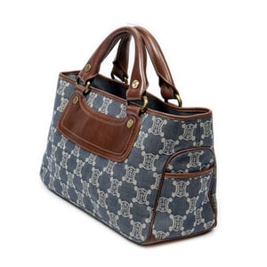 Celine Boogie Bag  en  Blue Lienzo