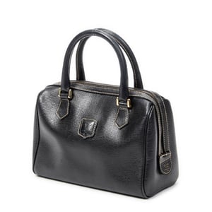 Celine Small Vintage Boston  en  negro Cuero de ternero