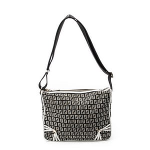 Fendi Triple-Strand Messenger  en  negro Lienzo