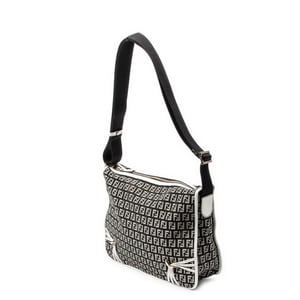 Fendi Triple-Strand Messenger  en  negro Lienzo