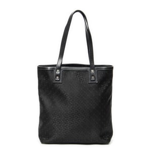 Celine Vertical Tote  en  negro Lienzo
