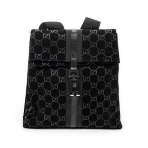 Gucci Small Jackie Backpack  en  negro Lienzo