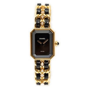 Chanel Première L en  negro Acero inoxidable sin níquel