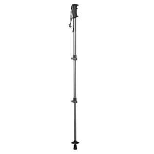 Bastón de senderismo ajustable con palanca Lock Pole Walker para caminar al aire libre