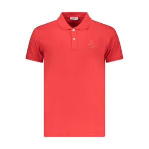 Polo Rojo Con Logo De Triángulo De Iceberg