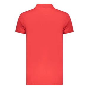 Polo Rojo Con Logo De Triángulo De Iceberg