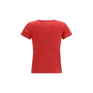 Camiseta de algodón multicolor Ganni