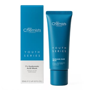 skinChemists Mascarilla antiedad con ácido hialurónico al 1%, 50 ml.