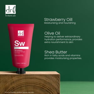 Dr. Botanicals Mascarilla facial nocturna antiedad de fresa 50 ml