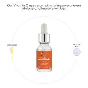Dr H Sérum contorno de ojos antiedad con vitamina C 15 ml
