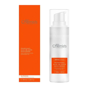 skinChemists Crema hidratante antiedad con ácido tranexámico al 3%, 100 ml.