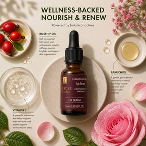 Dr. Botanicals Sérum contorno de ojos antiedad La Rose Francaise 15 ml