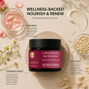 Dr. Botanicals Crema hidratante de día antiedad La Rose Francaise 50 ml