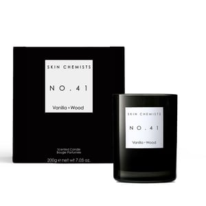 skinChemists Vela núm. 41 de vainilla y madera, 200 g