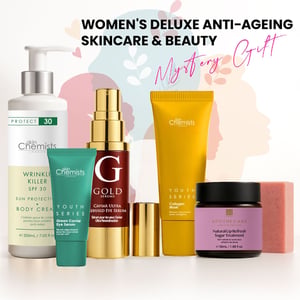 Skin Research Caja sorpresa de lujo para el cuidado de la piel y la belleza antiedad para mujer.