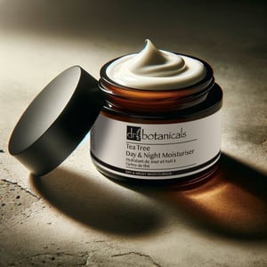 Dr. Botanicals Crema hidratante de día y de noche con eucalipto y árbol de té, 50 ml.