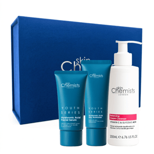 skinChemists Rutina antiedad con vitamina C y ácido hialurónico para una luminosidad radiante