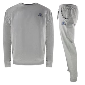 Conjunto Deportivo Aquascutum Iconic Crest De Cuello Redondo Gris