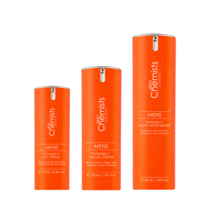 skinChemists Rutina preventiva antienvejecimiento avanzada con vitamina C para hombres