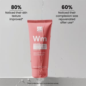 Dr. Botanicals Limpiador facial antiedad 2 en 1 de sandía superalimento 100 ml con ácido glicólico y ácido salicílico.